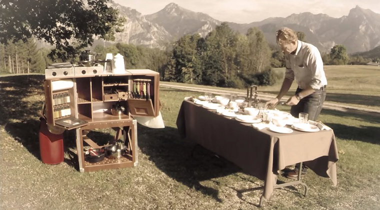 Campingküche für anspruchsvolle "Outdoor-Chefs"