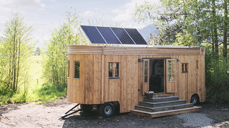 Ausbau Holz (c) Wohnwagon