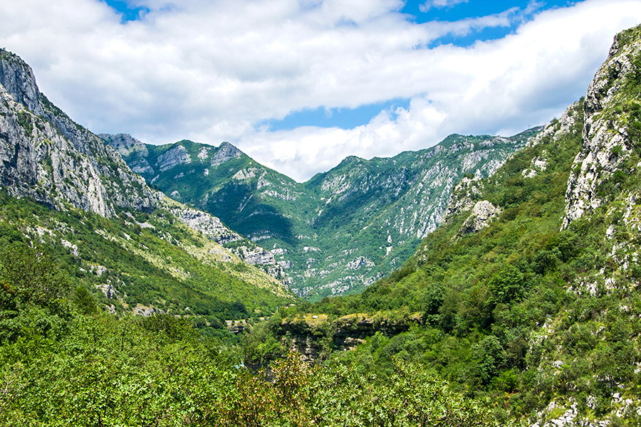 Camping Montenegro Gebirge