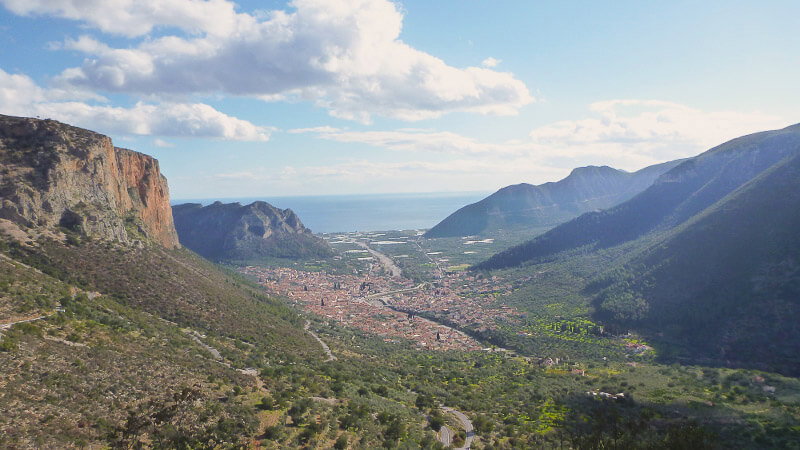 Wandern auf dem Peloponnes, Griechenland