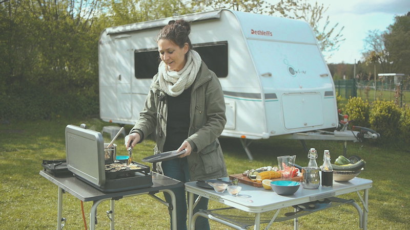 Rezepte für den Camping-Grill + Gewinnspiel - Teil 2: Antipasti & vegane Kokos-Zimt-Polenta