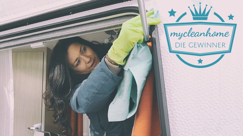 Gewinnspiel mycleanhome - Wohnwagen putzen