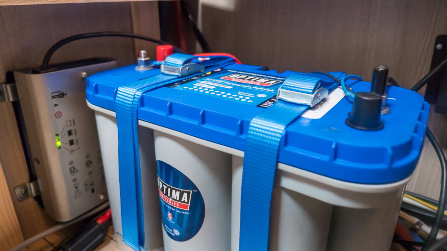 Strom im Wohnmobil Batterie
