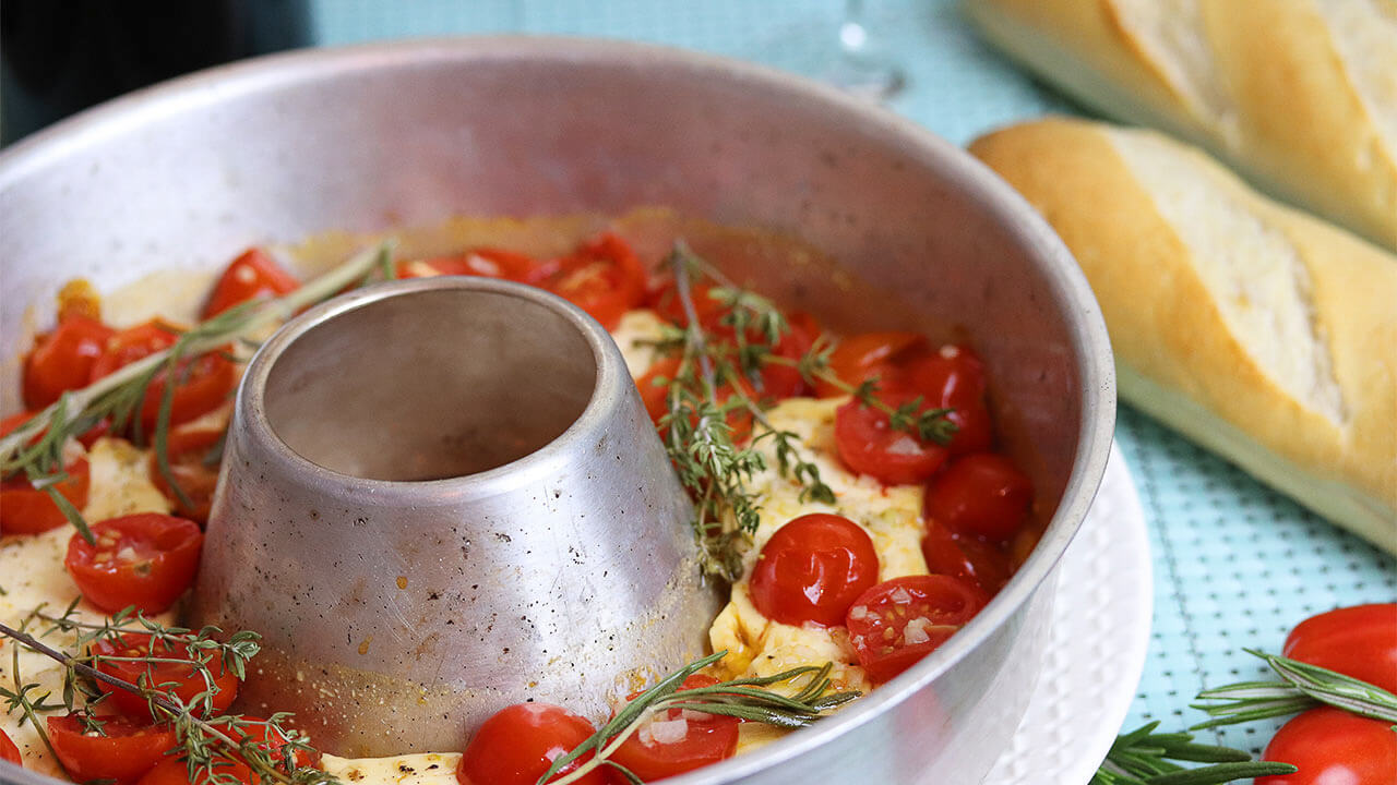 Schafskaese und Tomaten im Omnia Lieblingsrezepte