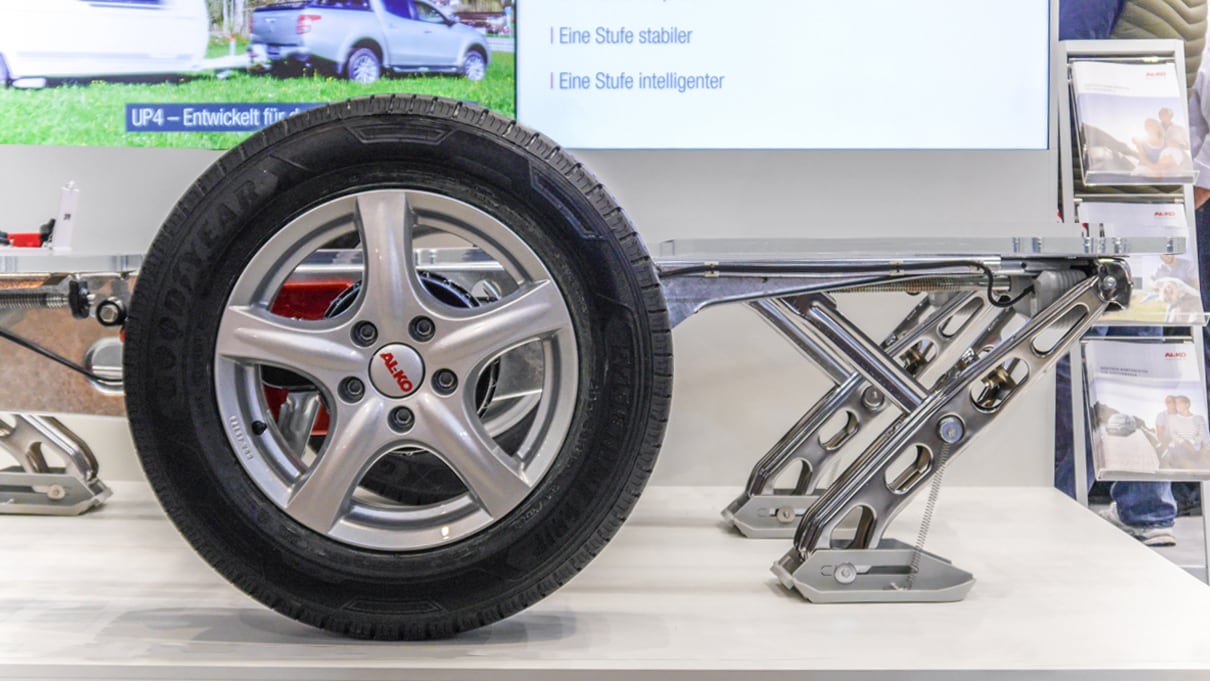 AL-KO UP4 - Elektrische Stützen für Wohnwagen