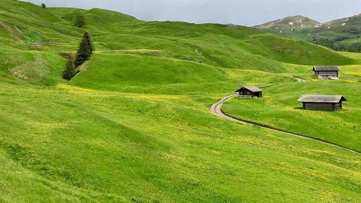 Die Landschaft waere wundervoll fuer Wildcamping in Italien