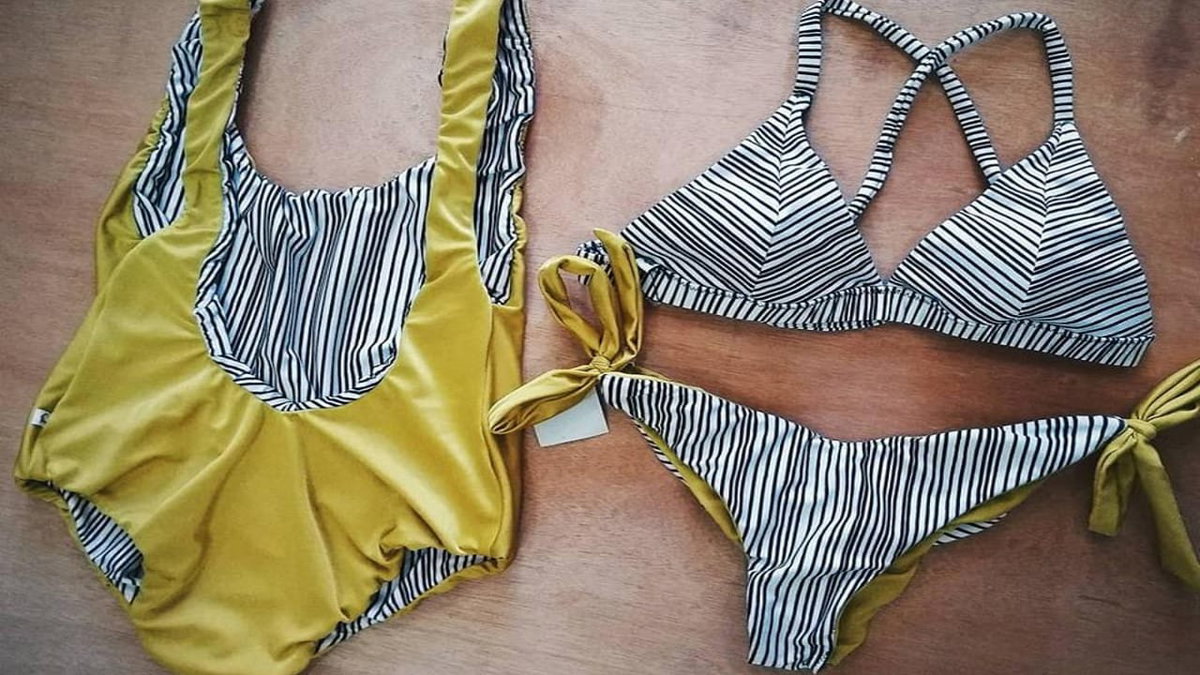 Modischer Badeanzug als Weihnachtsgeschenk fuer Camper (c) Dixiana Salas & Marveca Beachwear