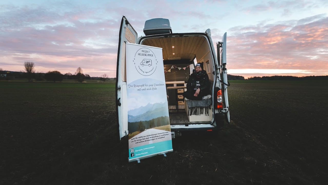 Das Projekt Heldencamper von Andrea