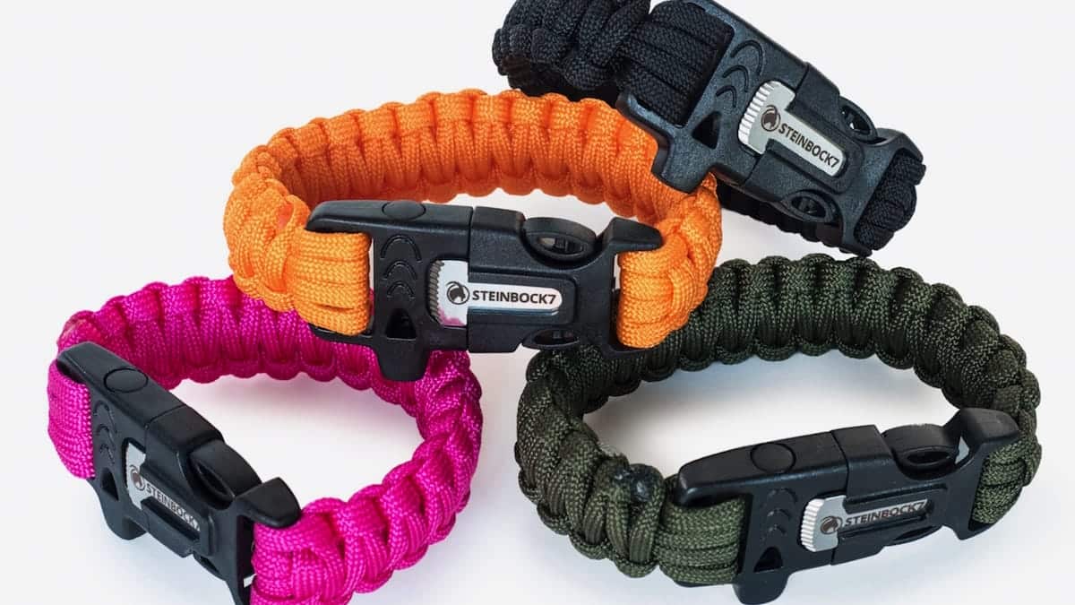 Paracord Armbaender als praktisches Camping Gadget (c)Lila Rakete Onlineshop