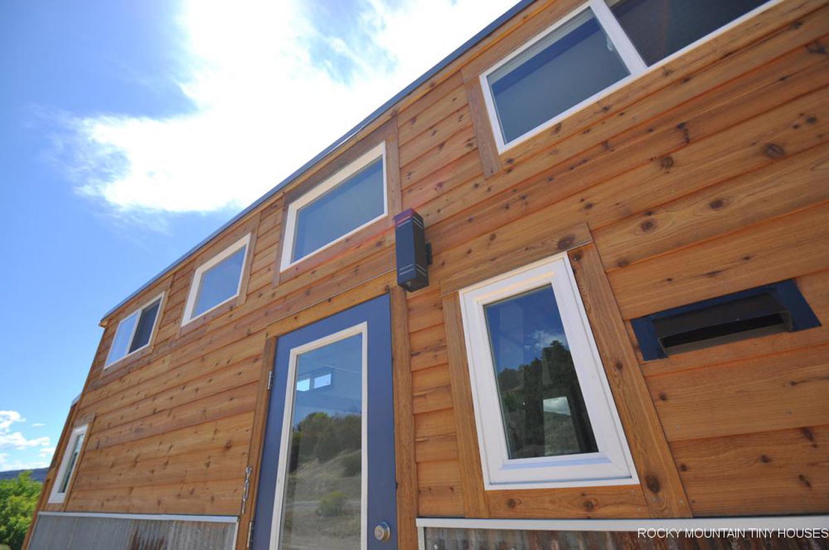 Holz und Gemütlichkeit am Tiny House