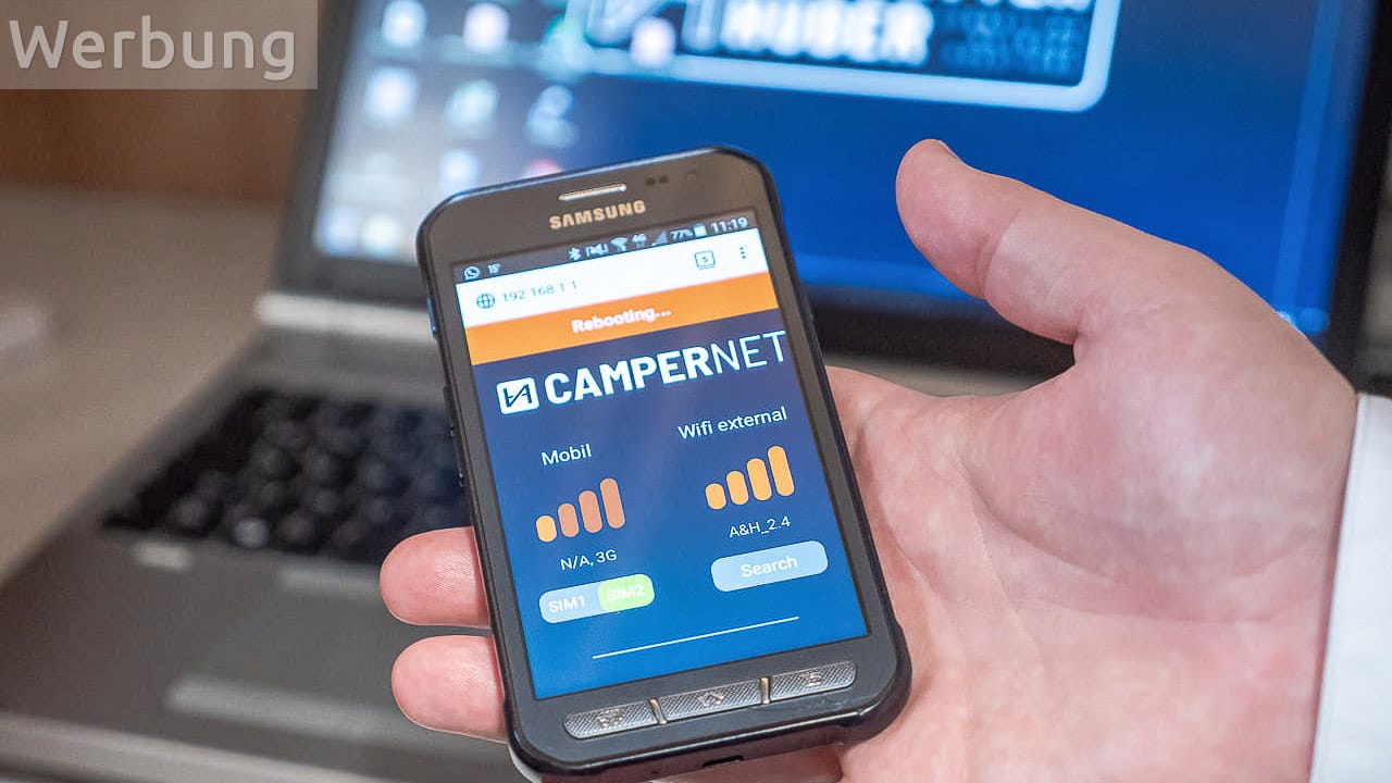 CAMPERNET Internet fuer unterwegs