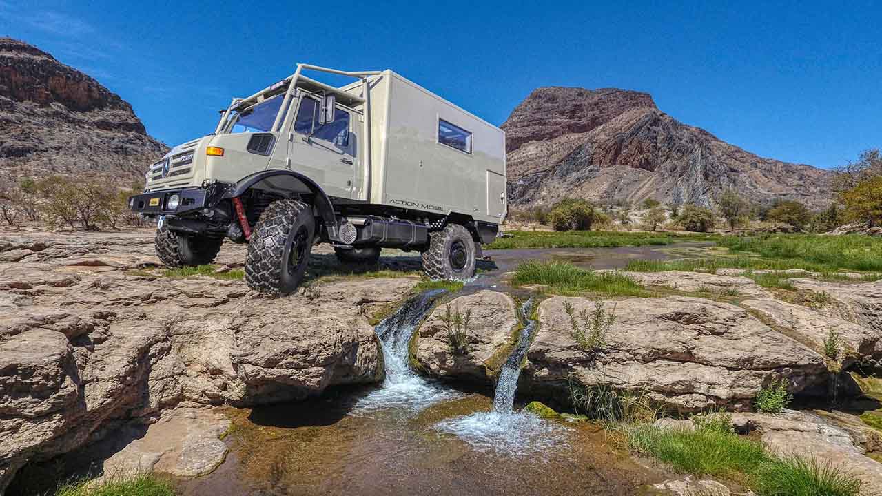 Camper auf Unimog: der Temet 3600