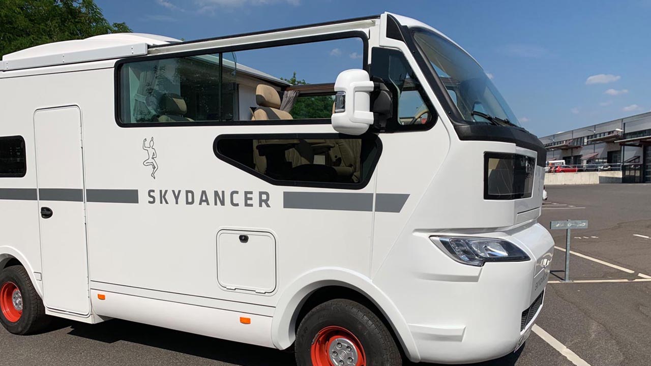 Der Skydancer bietet Camping- und Cabriogefühle