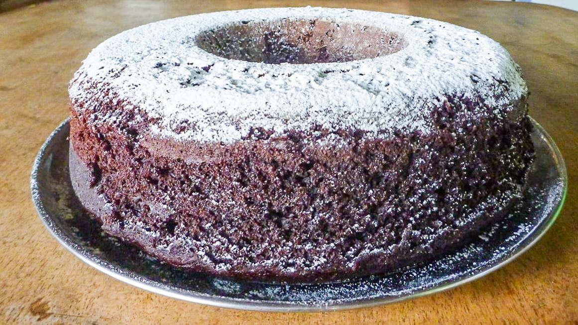 Campingrezept Schokokuchen im Omnia