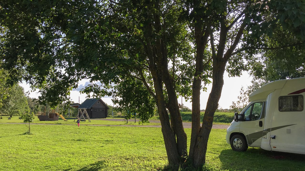 Camping auf dem Bauernhof