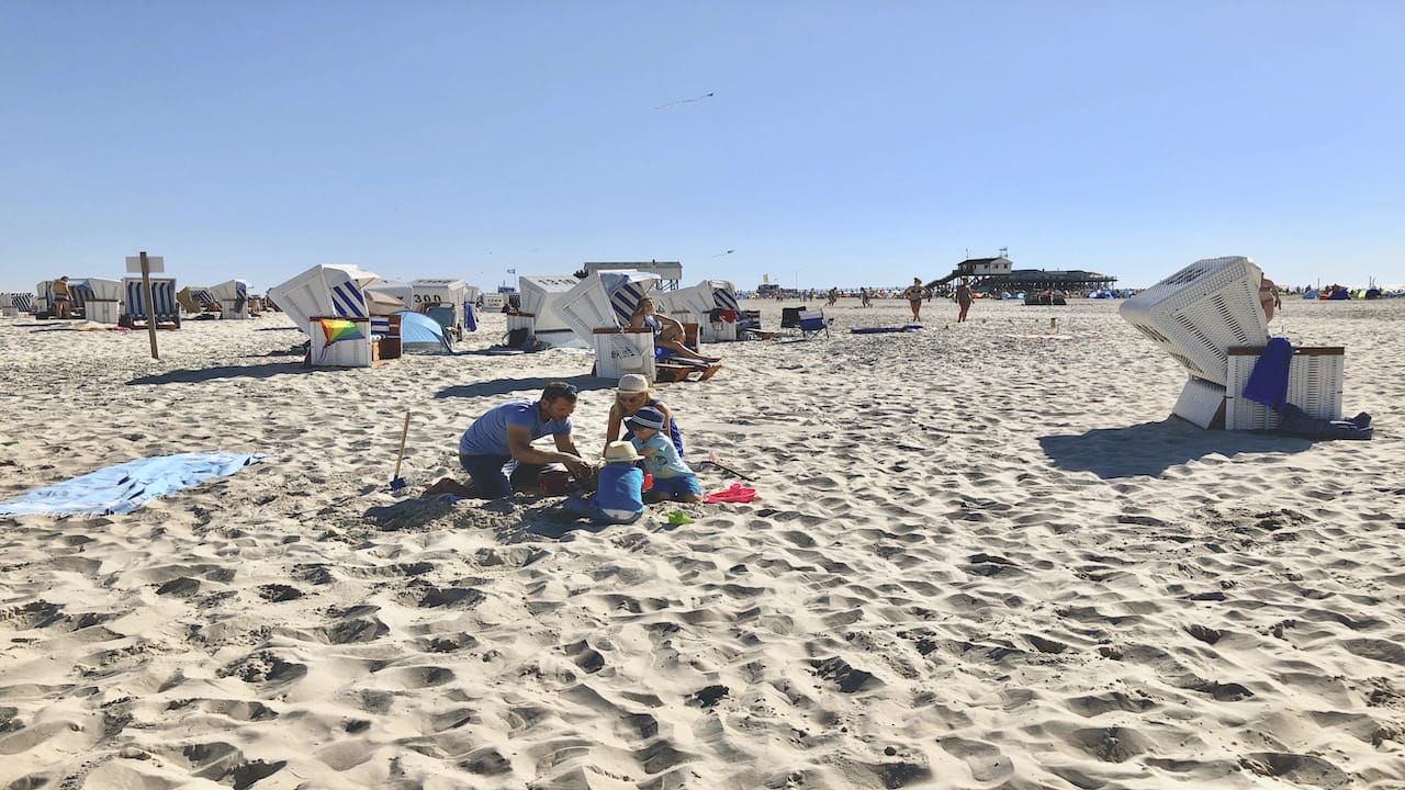 Camping mit Kindern an der Nordsee