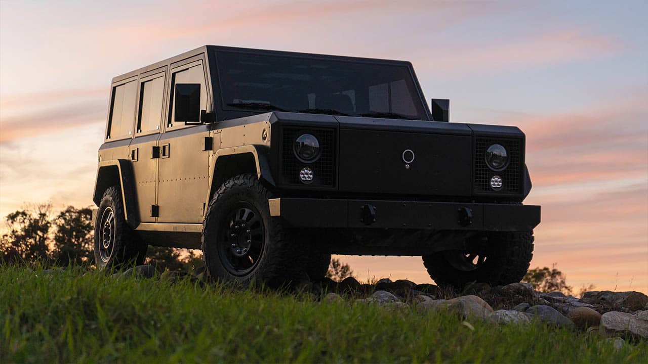 Der Bollinger B1 Elektro-Geländewagen
