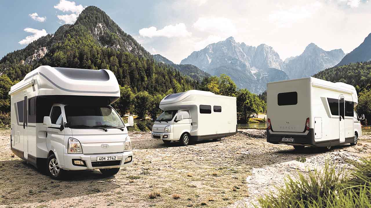 Der Hyundai Porest - kompaktes Wohnmobil