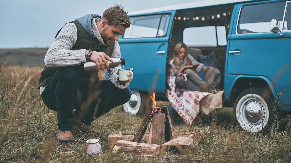 Produkte für kuscheligen Camping Winter