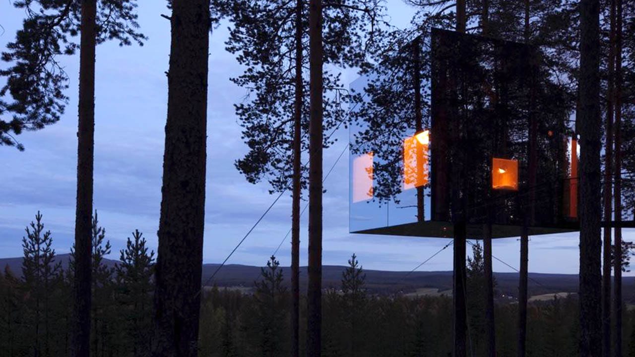 Skurrile Baumhaushotels