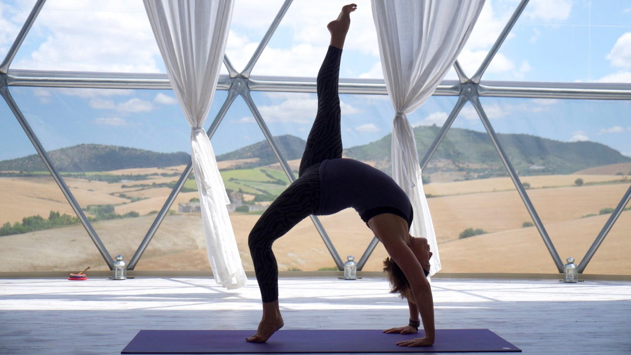Van Life und Yoga in Andalusien