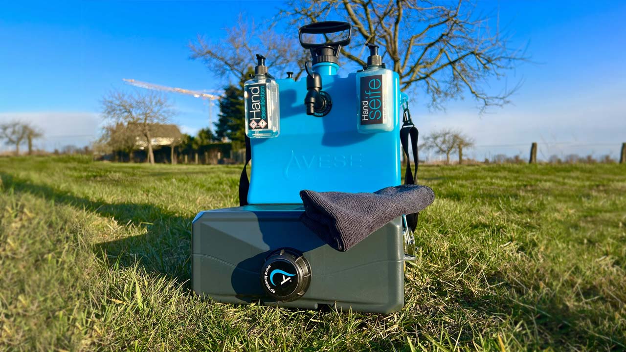 Lavese mobiles Waschbecken im Test