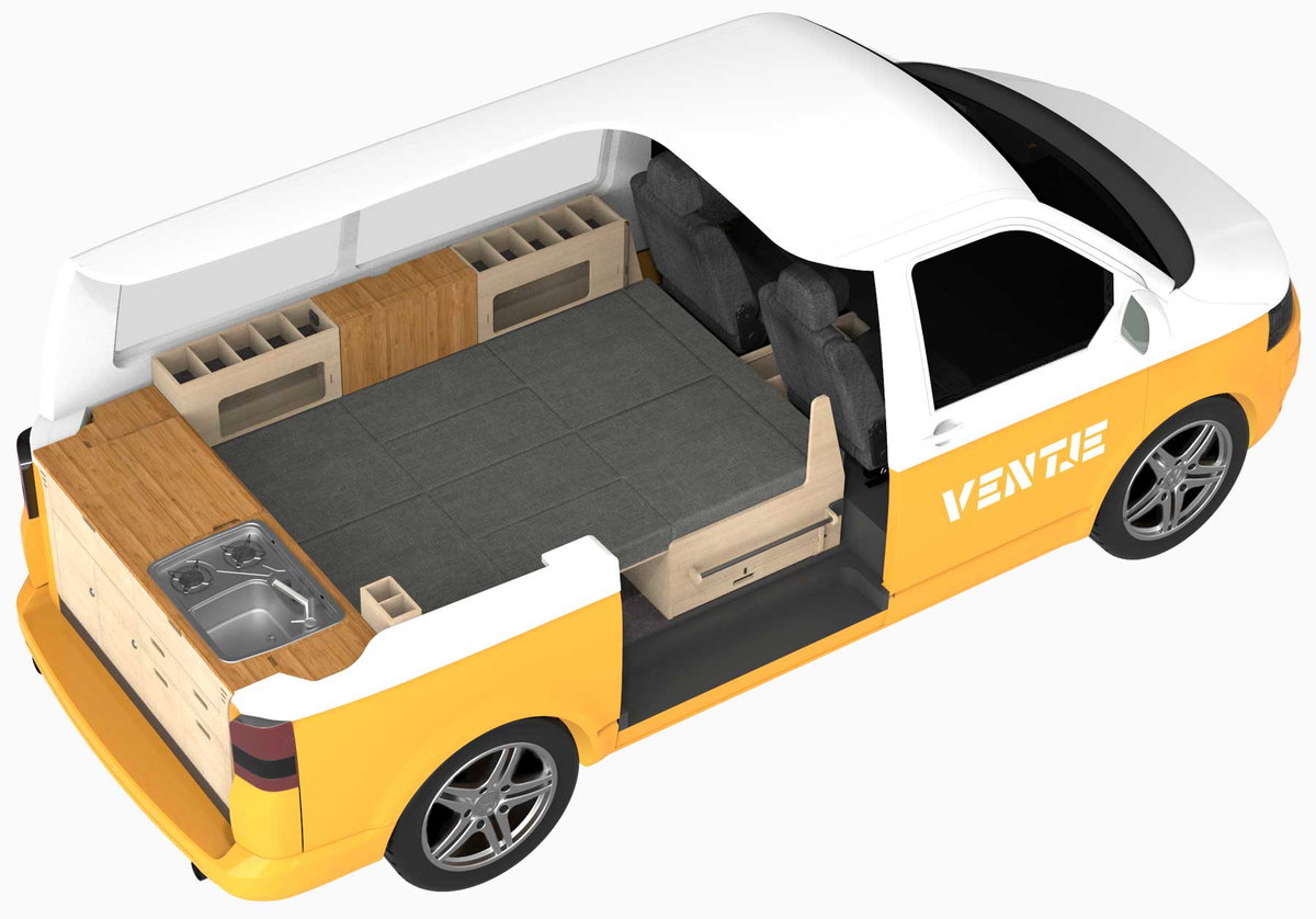 Ventje Campervan Bett