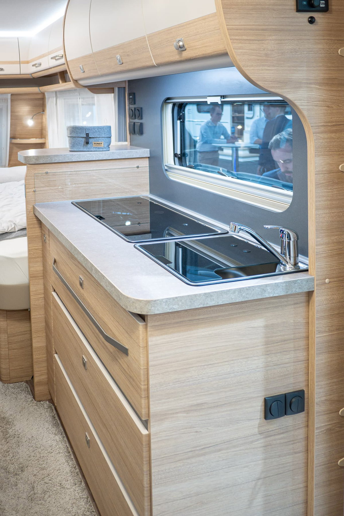 Fendt Bianco Activ 515 SGD Caravan Salon 2023 Küche