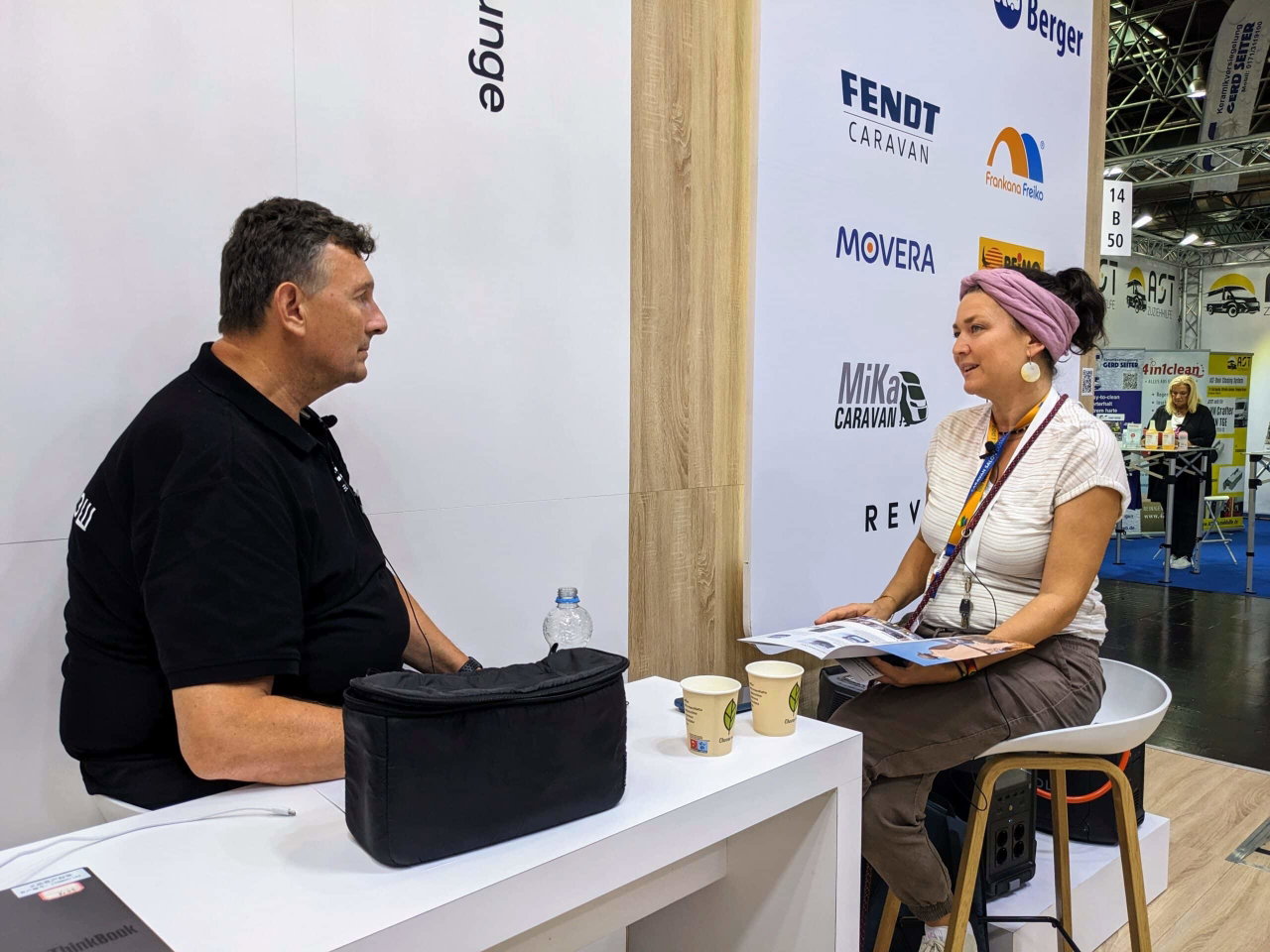 Podcast: Caravan Salon 2023 live mit EcoFlow