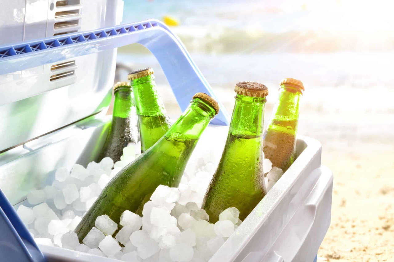 Gas Kühlbox für Camping