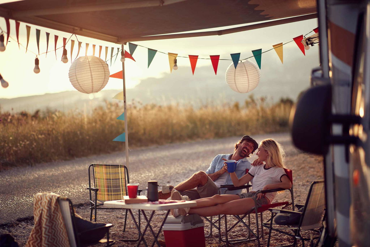 Camping flirten