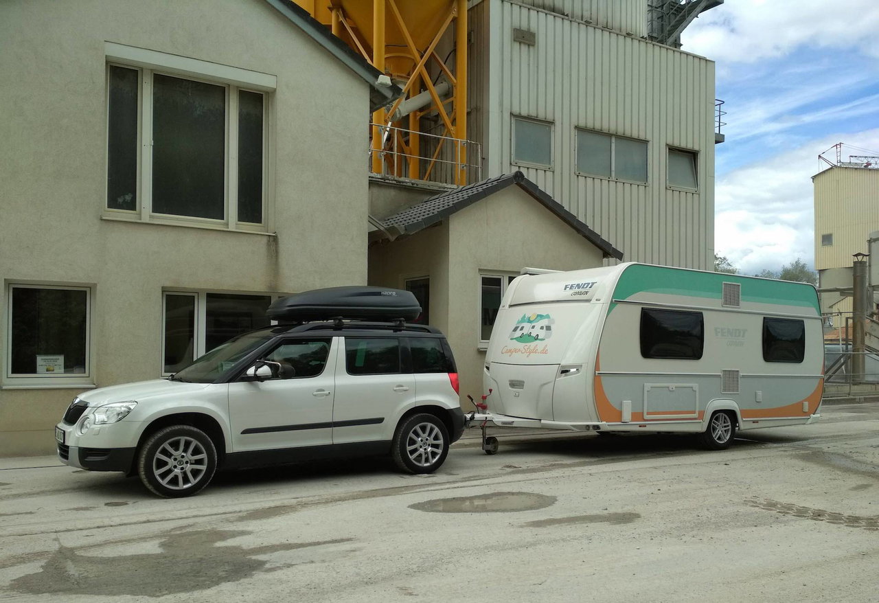 Wohnwagen wiegen lassen