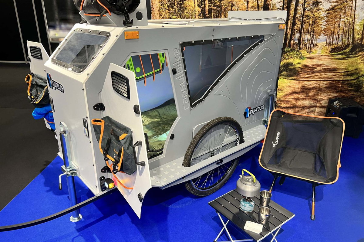 E-Bike-Wohnwagen Capsul