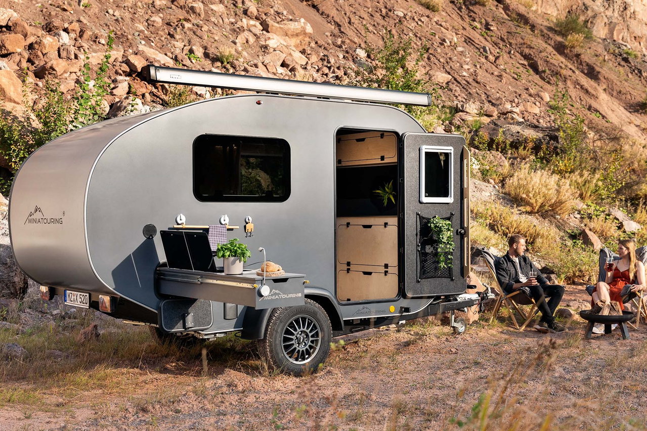 miniatouring kompakt wohnwagen