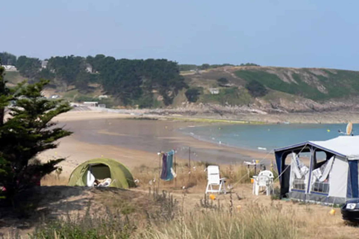 Camping Bretagne Campingplatz am Meer