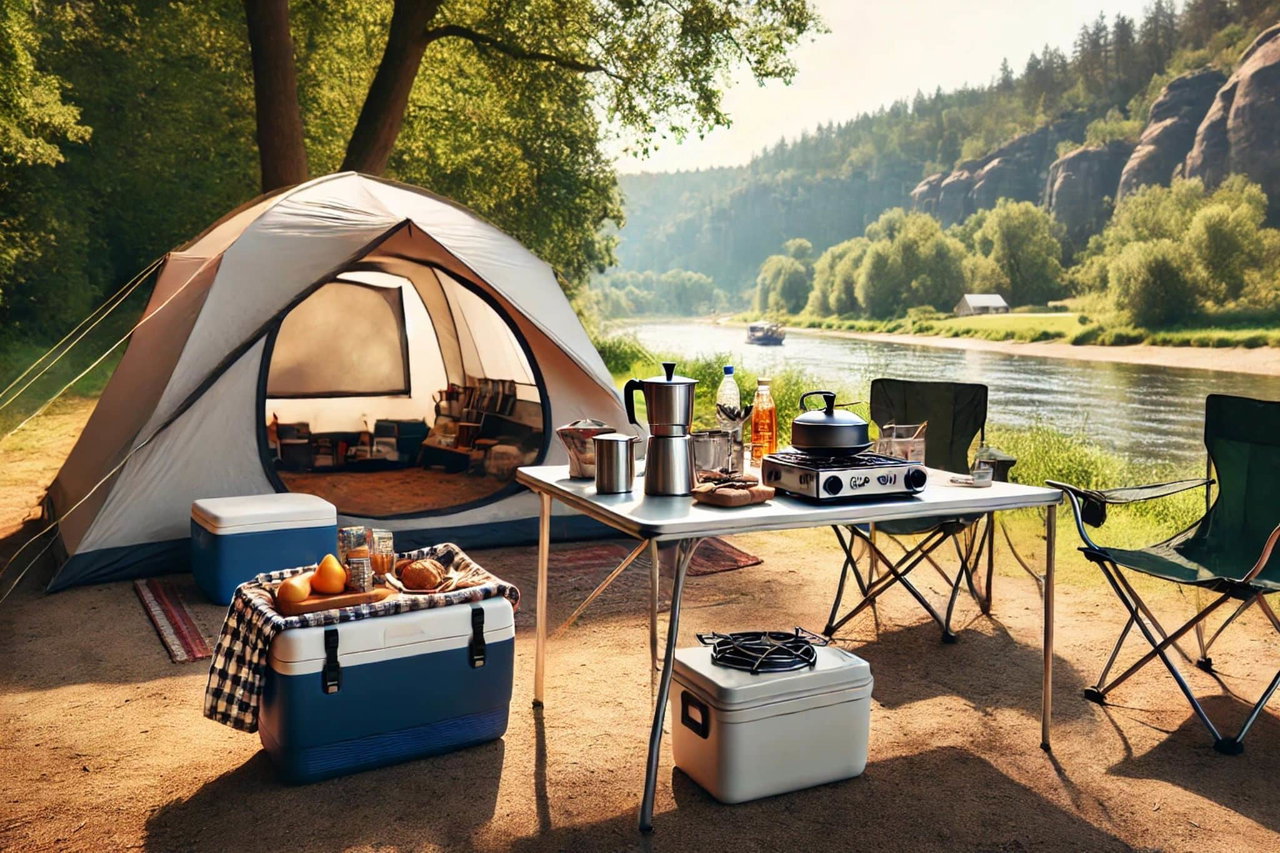 Camping in Sachsen an der Elbe