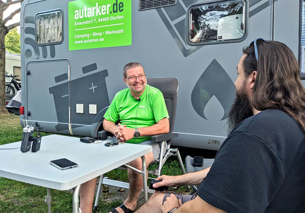 Podcast vom Caravan Salon 2024 - Neuigkeiten zu Gastankflaschen