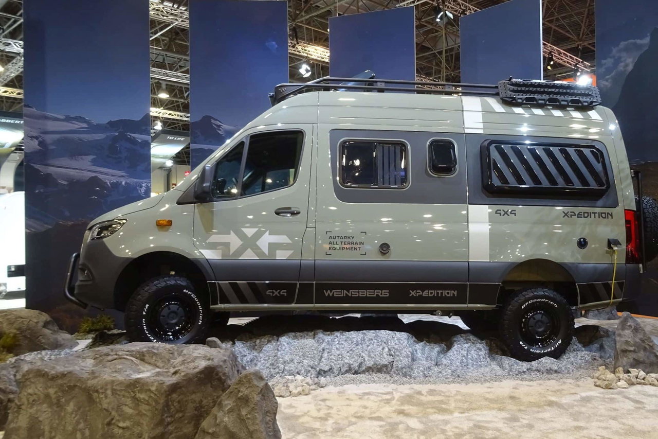 Offroader WEINSBERG X-PEDITION 600 MQ auf dem Caravan Salon (c) Katja Scholz