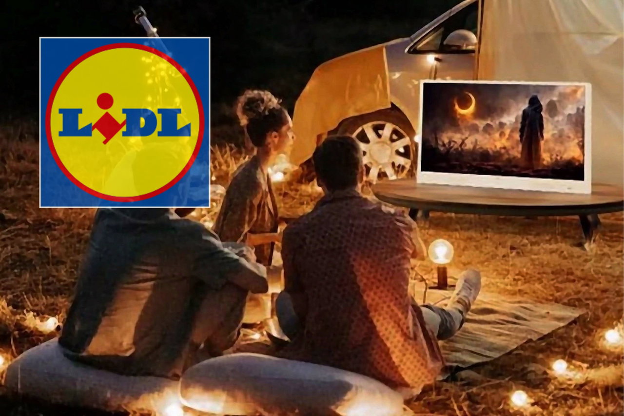 LIDL tragbarer Fernseher